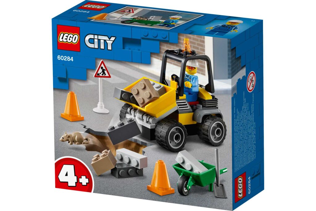LEGO 60284 City Wegenbouwtruck - Afbeelding 2