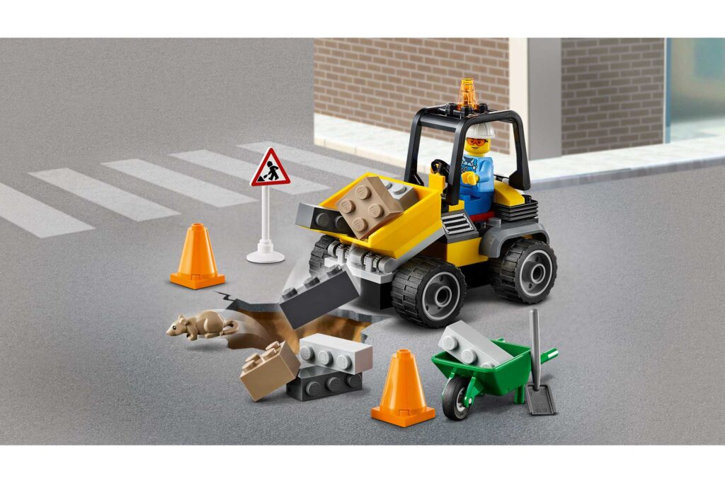 LEGO 60284 City Wegenbouwtruck - Afbeelding 7
