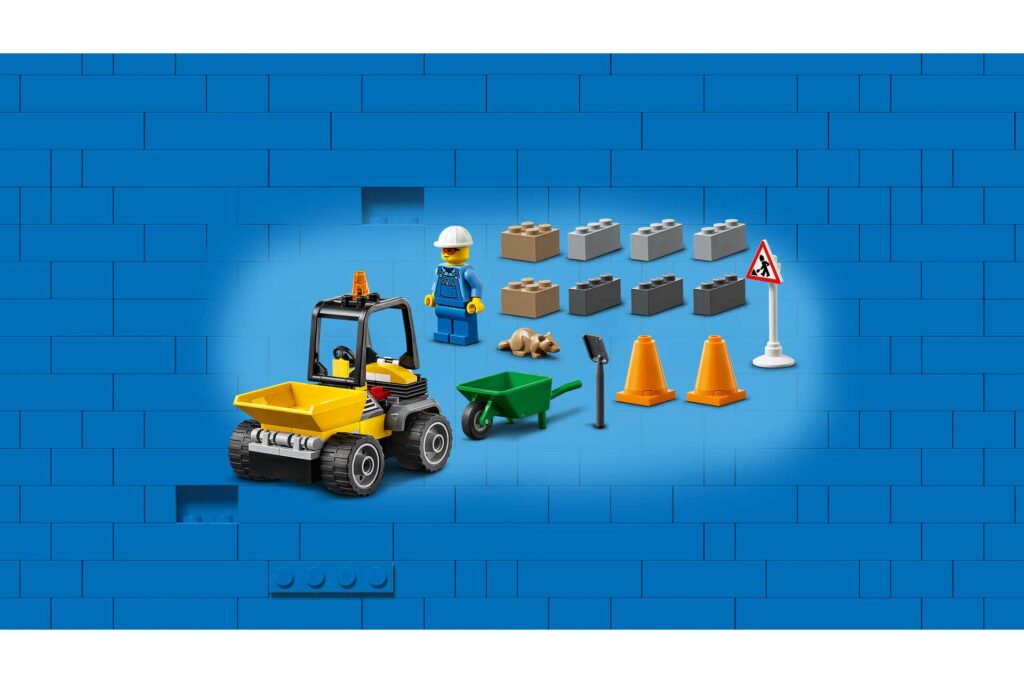 LEGO 60284 City Wegenbouwtruck - Afbeelding 5