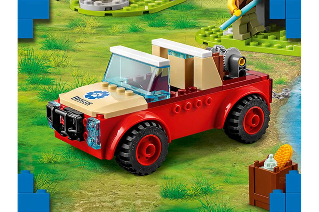 LEGO 60301 City Wildlife Rescue off-roader - Afbeelding 6