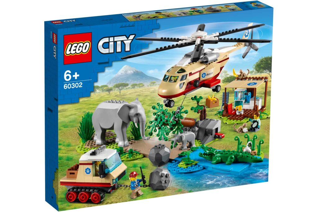 LEGO 60302 City Wildlife Rescue operatie