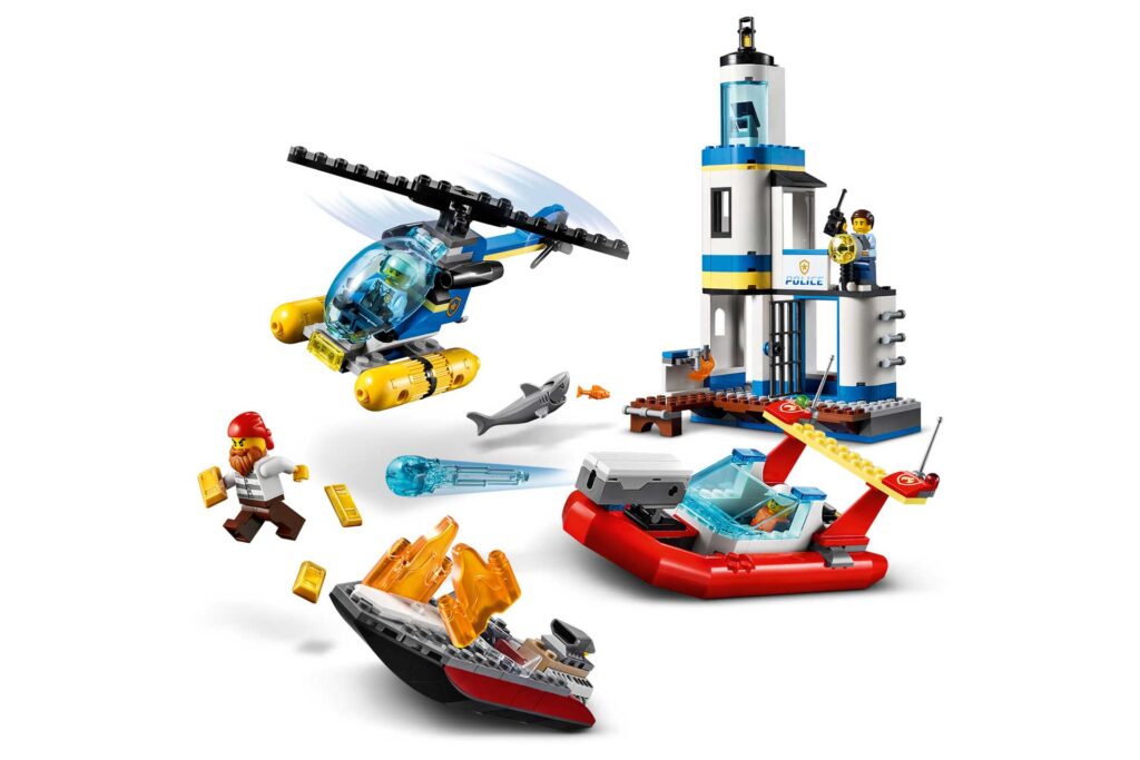 LEGO 60308 City Politie Kustpolitie en brandmissie - Afbeelding 4