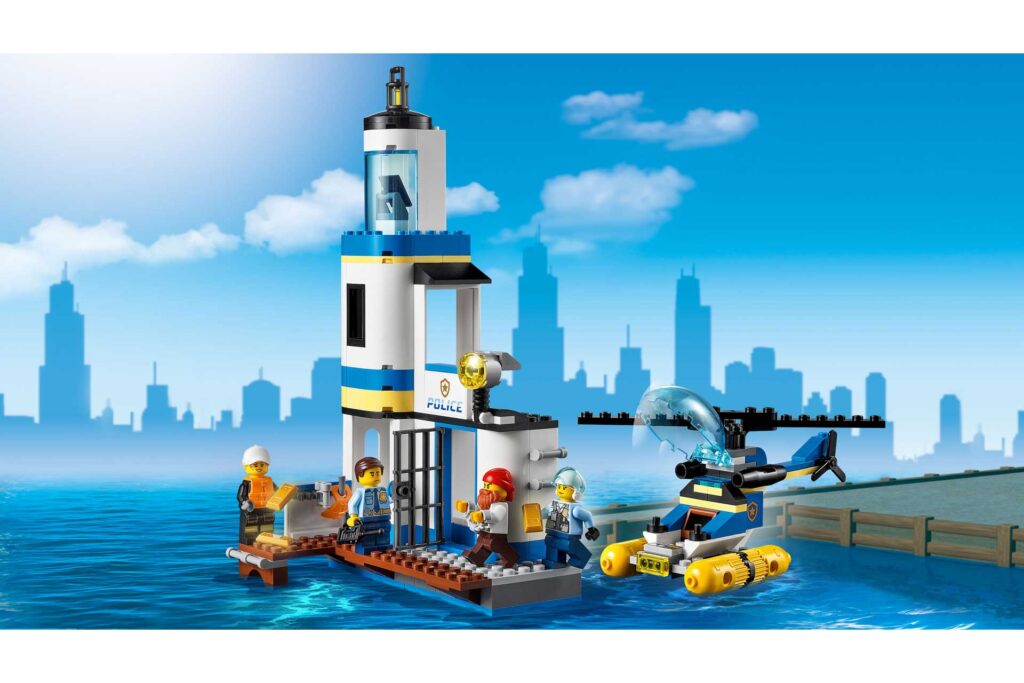 LEGO 60308 City Politie Kustpolitie en brandmissie - Afbeelding 7