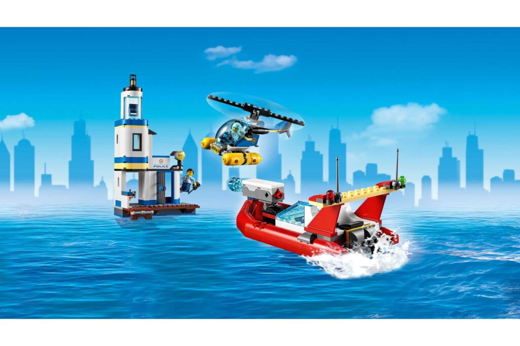 LEGO 60308 City Politie Kustpolitie en brandmissie - Afbeelding 9