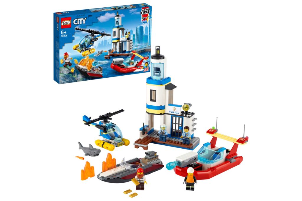 LEGO 60308 City Politie Kustpolitie en brandmissie - Afbeelding 3