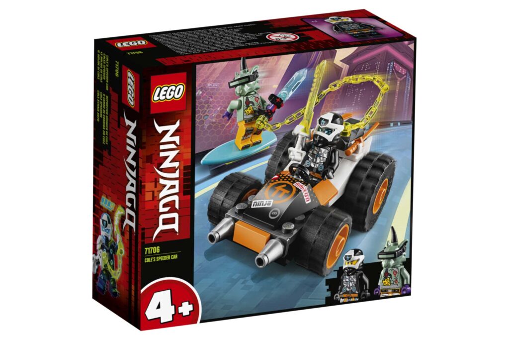 LEGO 71706 NINJAGO Cole's Speederwagen