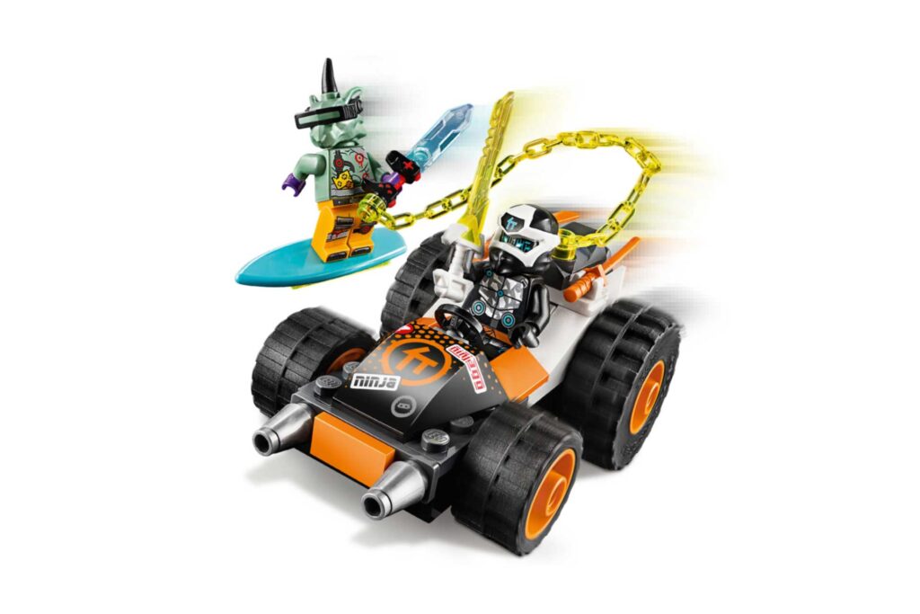 LEGO 71706 NINJAGO Cole's Speederwagen - Afbeelding 6