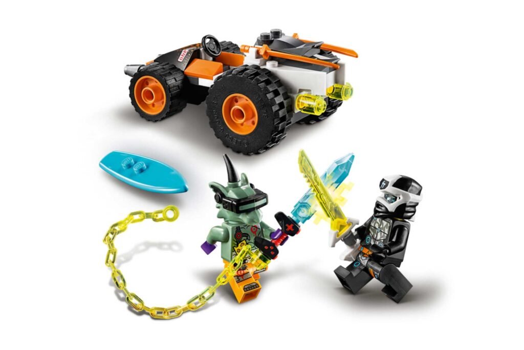 LEGO 71706 NINJAGO Cole's Speederwagen - Afbeelding 4