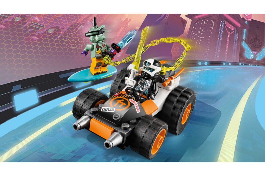 LEGO 71706 NINJAGO Cole's Speederwagen - Afbeelding 15