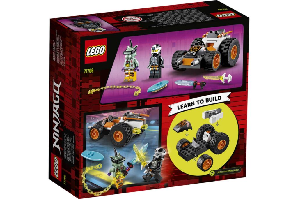 LEGO 71706 NINJAGO Cole's Speederwagen - Afbeelding 9