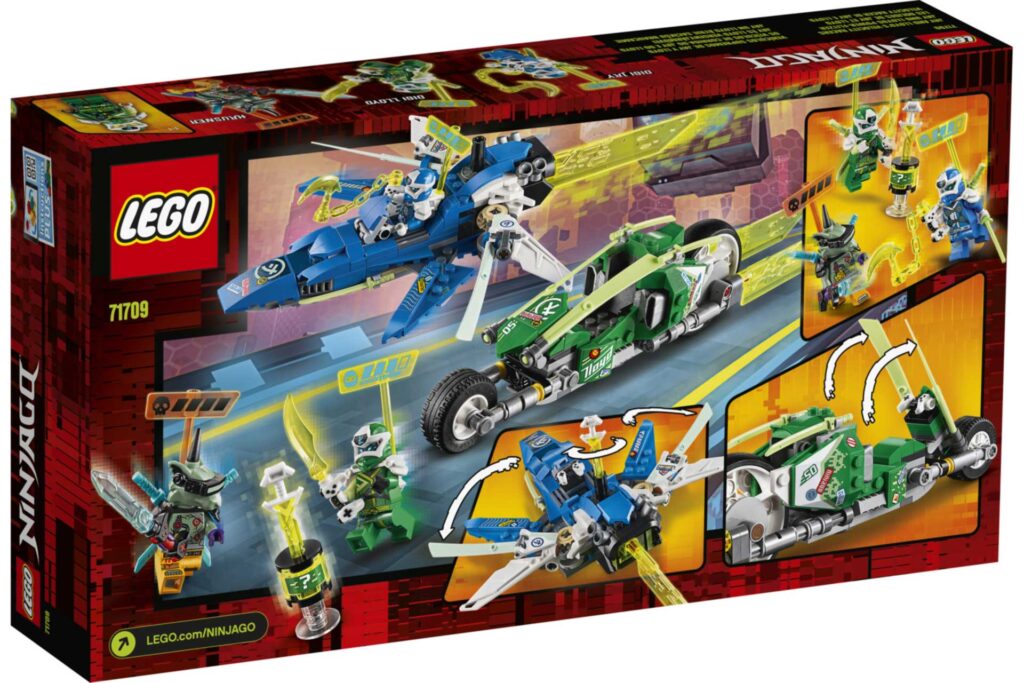 LEGO 71709 NINJAGO Jay en Lloyd's supersnelle racers - Afbeelding 8