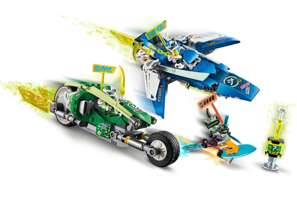 LEGO 71709 NINJAGO Jay en Lloyd's supersnelle racers - Afbeelding 6