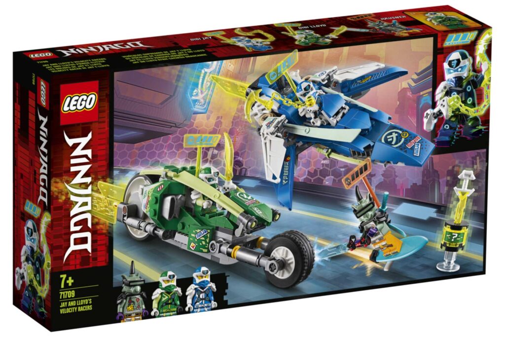 LEGO 71709 NINJAGO Jay en Lloyd's supersnelle racers