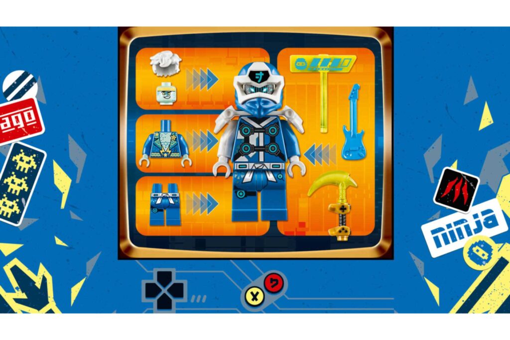 LEGO 71715 Ninjago Jay Avatar - Arcade Pod - Afbeelding 3