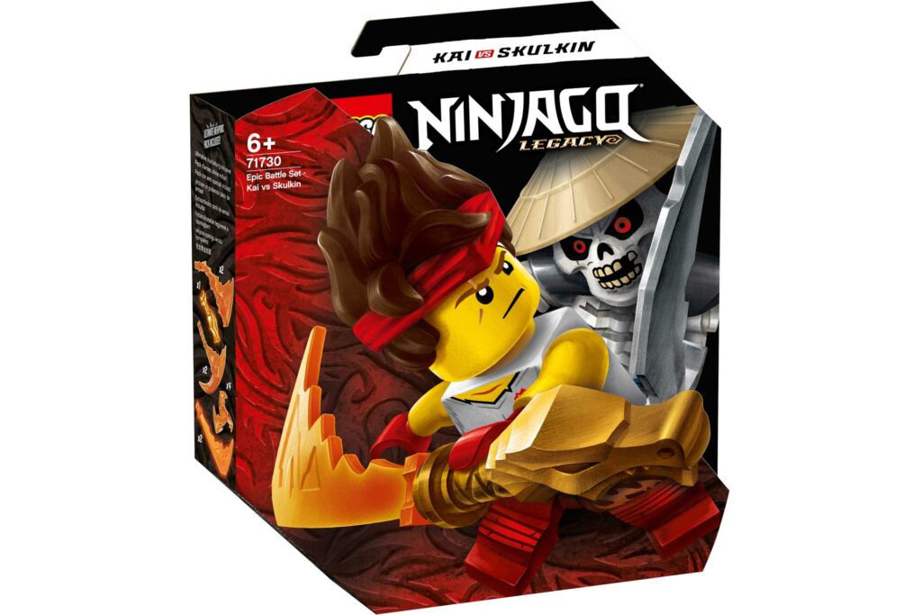 LEGO 71730 Ninjago Epische Strijd set - Kai tegen Skulkin