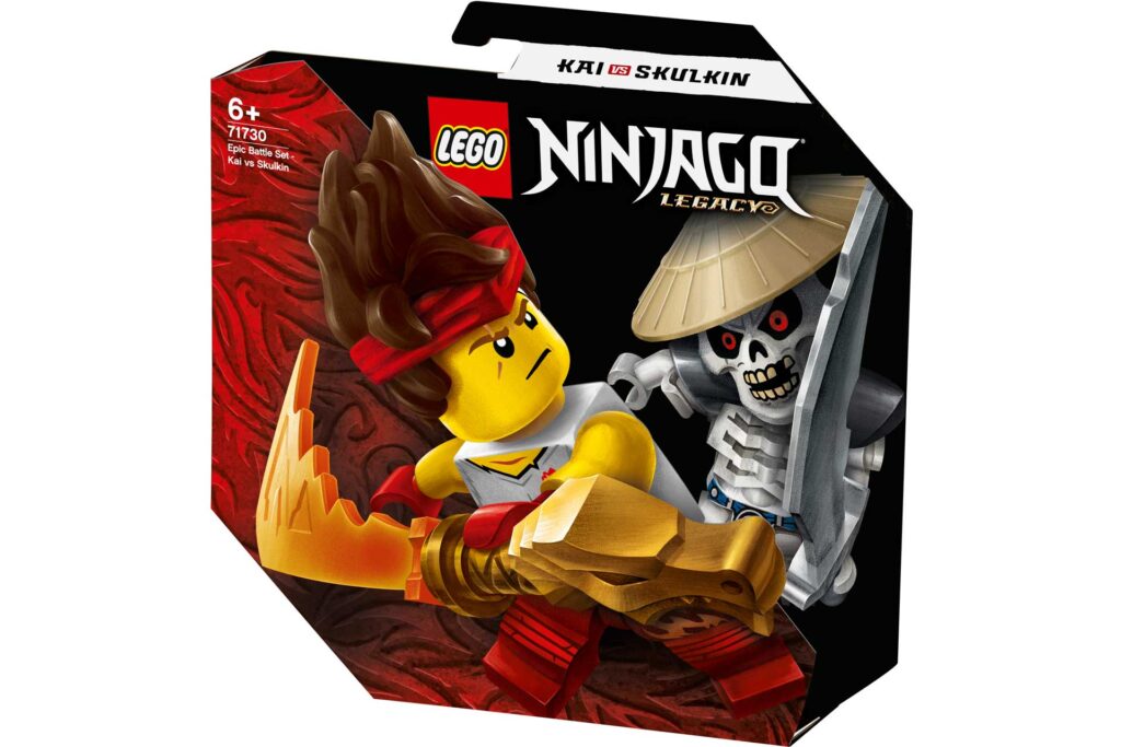 LEGO 71730 Ninjago Epische Strijd set - Kai tegen Skulkin - Afbeelding 2