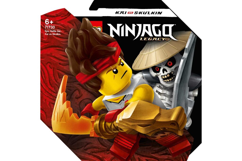 LEGO 71730 Ninjago Epische Strijd set - Kai tegen Skulkin - Afbeelding 3