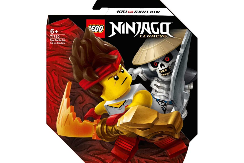 LEGO 71730 Ninjago Epische Strijd set - Kai tegen Skulkin - Afbeelding 4