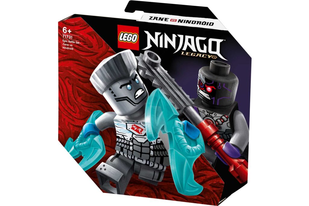 LEGO 71731 Ninjago Epische Strijd set – Zane tegen Nindroid - Afbeelding 2