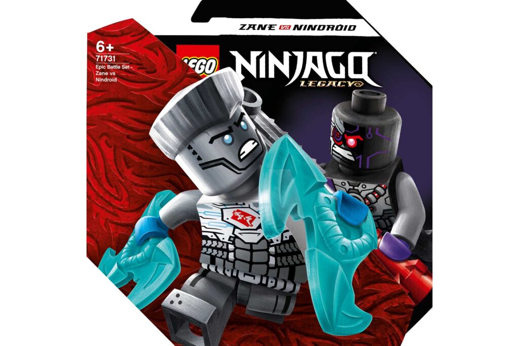 LEGO 71731 Ninjago Epische Strijd set – Zane tegen Nindroid - Afbeelding 3