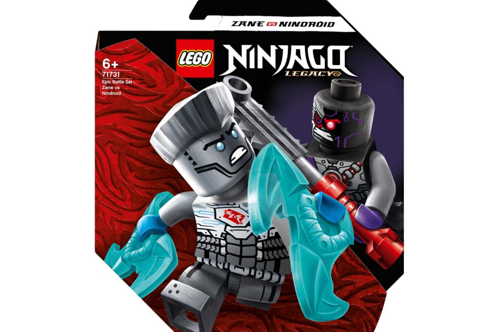 LEGO 71731 Ninjago Epische Strijd set – Zane tegen Nindroid - Afbeelding 4