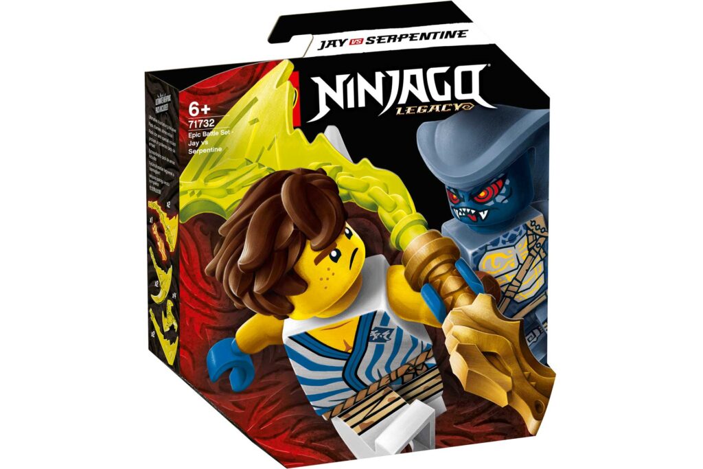 LEGO 71732 Ninjago Epische Strijd set - Jay tegen Serpentine