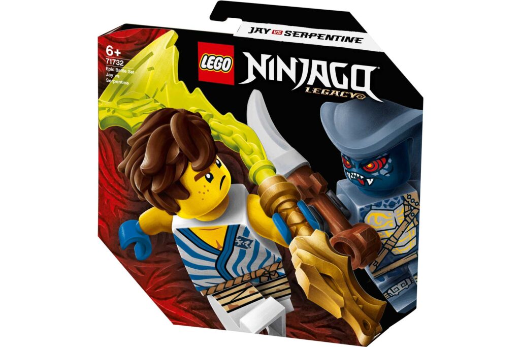 LEGO 71732 Ninjago Epische Strijd set - Jay tegen Serpentine - Afbeelding 2