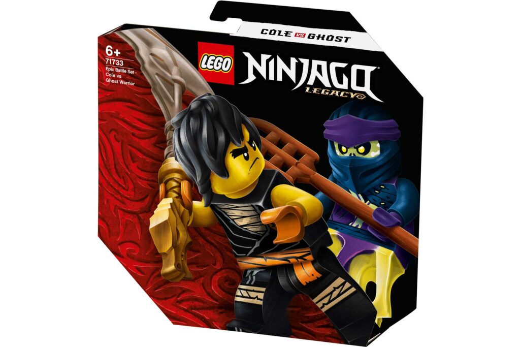 LEGO 71733 Ninjago Epische Strijd set - Cole tegen Spookstrijder - Afbeelding 2