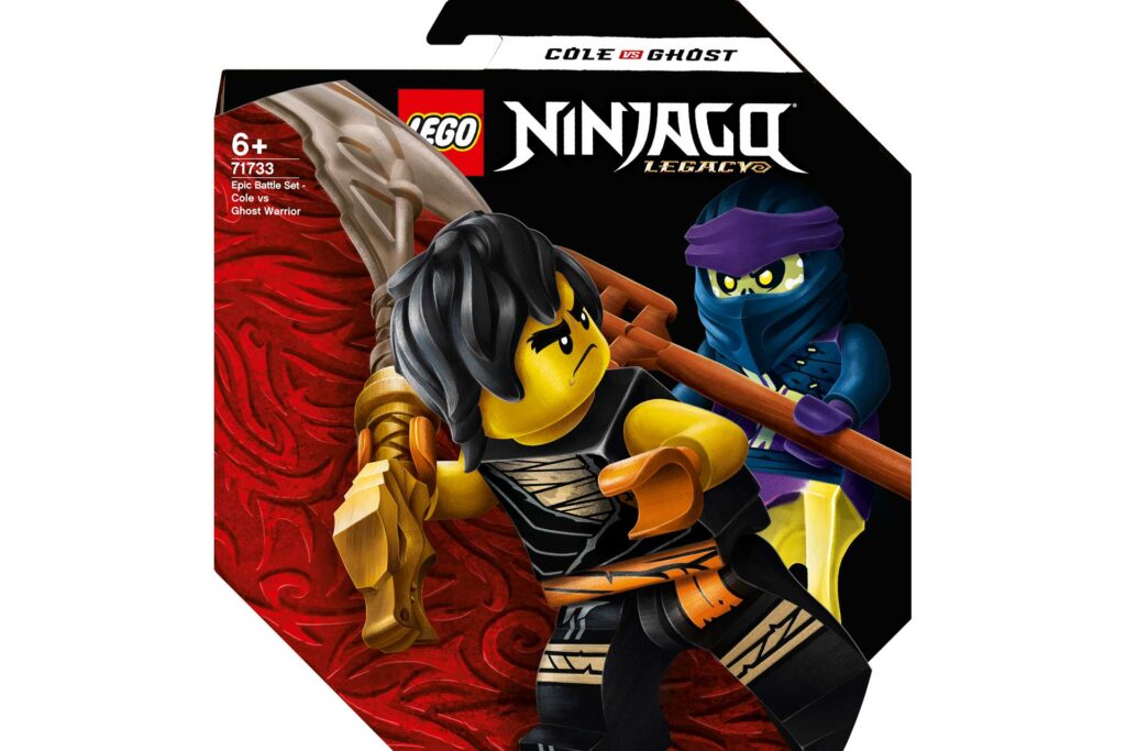 LEGO 71733 Ninjago Epische Strijd set - Cole tegen Spookstrijder - Afbeelding 4