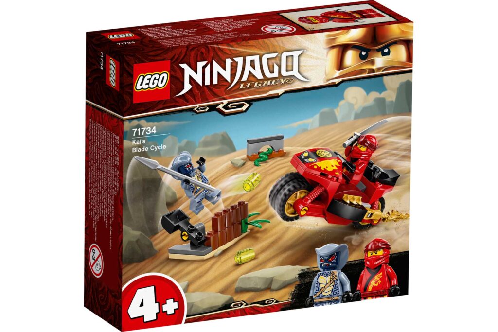 LEGO 71734 NINJAGO Kai's zwaardmotor