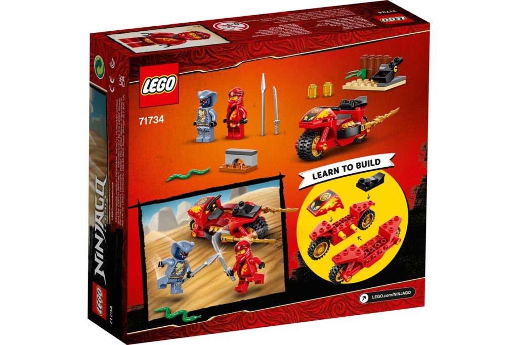 LEGO 71734 NINJAGO Kai's zwaardmotor - Afbeelding 11