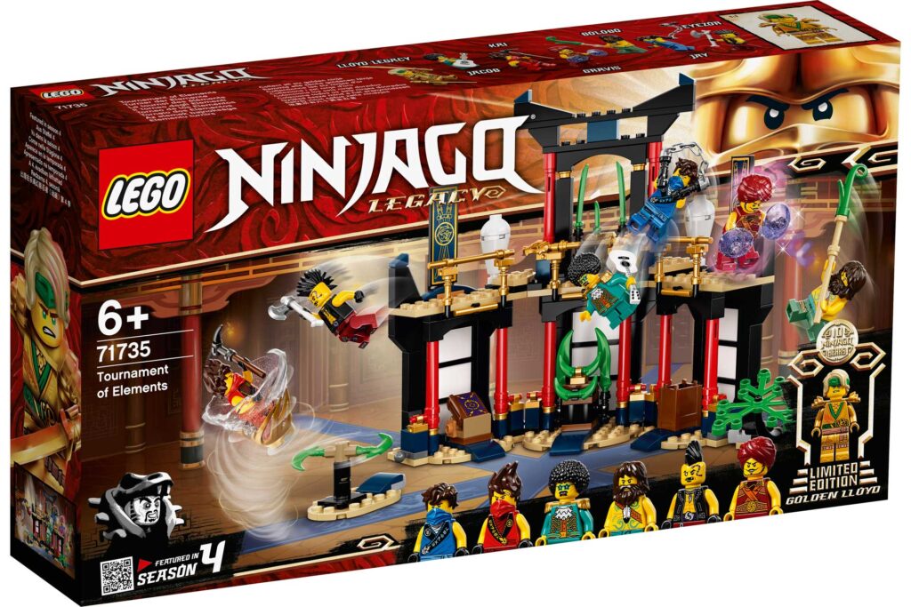 LEGO 71735 Ninjago Toernooi der Elementen