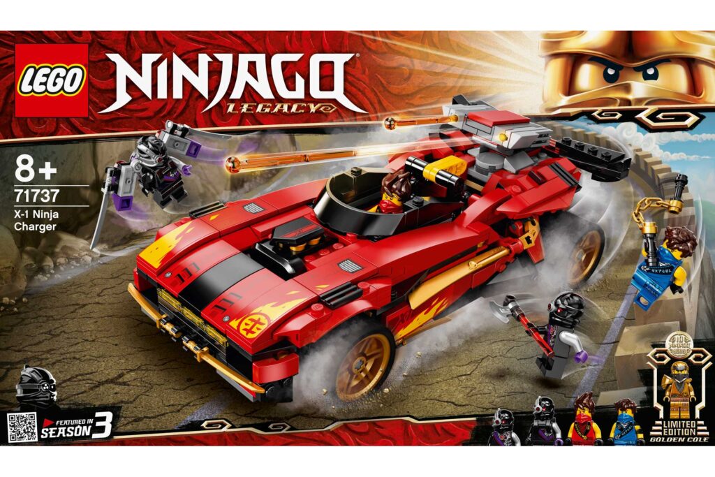 LEGO 71737 Ninjago X-1 Ninja Charger - Afbeelding 3