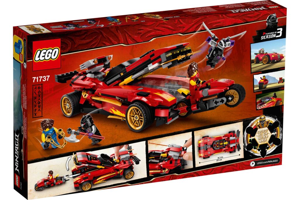 LEGO 71737 Ninjago X-1 Ninja Charger - Afbeelding 5