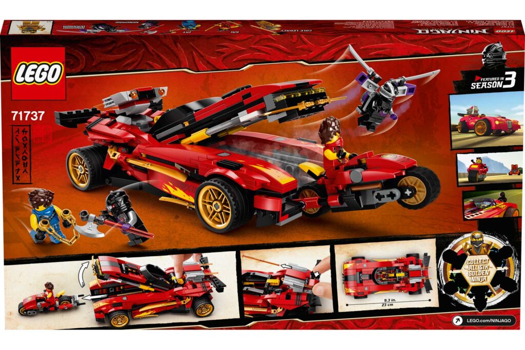 LEGO 71737 Ninjago X-1 Ninja Charger - Afbeelding 6