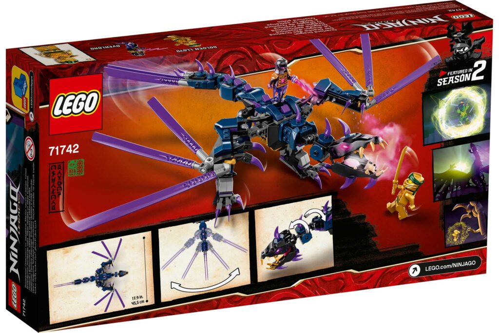 LEGO 71742 Ninjago Overlord Draak - Afbeelding 5