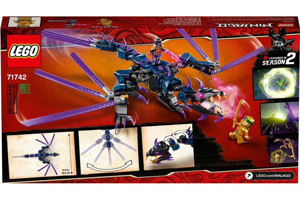 LEGO 71742 Ninjago Overlord Draak - Afbeelding 6