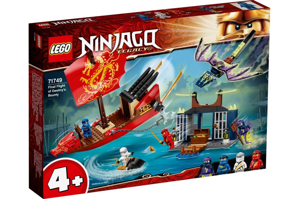 LEGO 71749 NINJAGO Laatste vlucht van de Destiny's Bounty