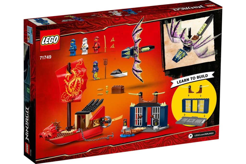 LEGO 71749 NINJAGO Laatste vlucht van de Destiny's Bounty - Afbeelding 12