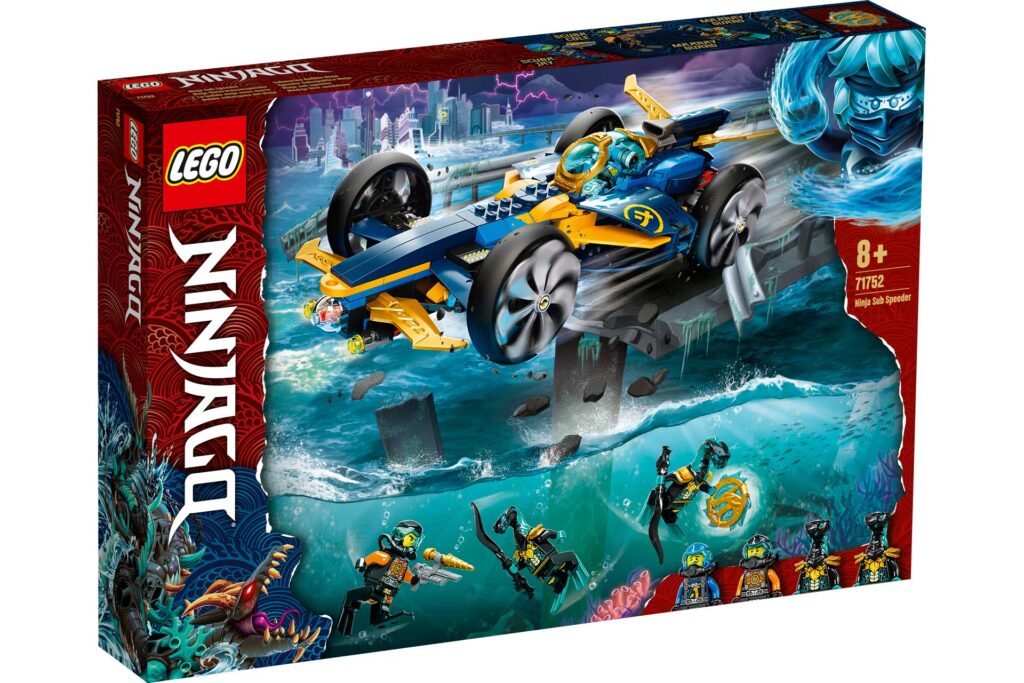 LEGO 71752 NINJAGO Ninja sub-speeder