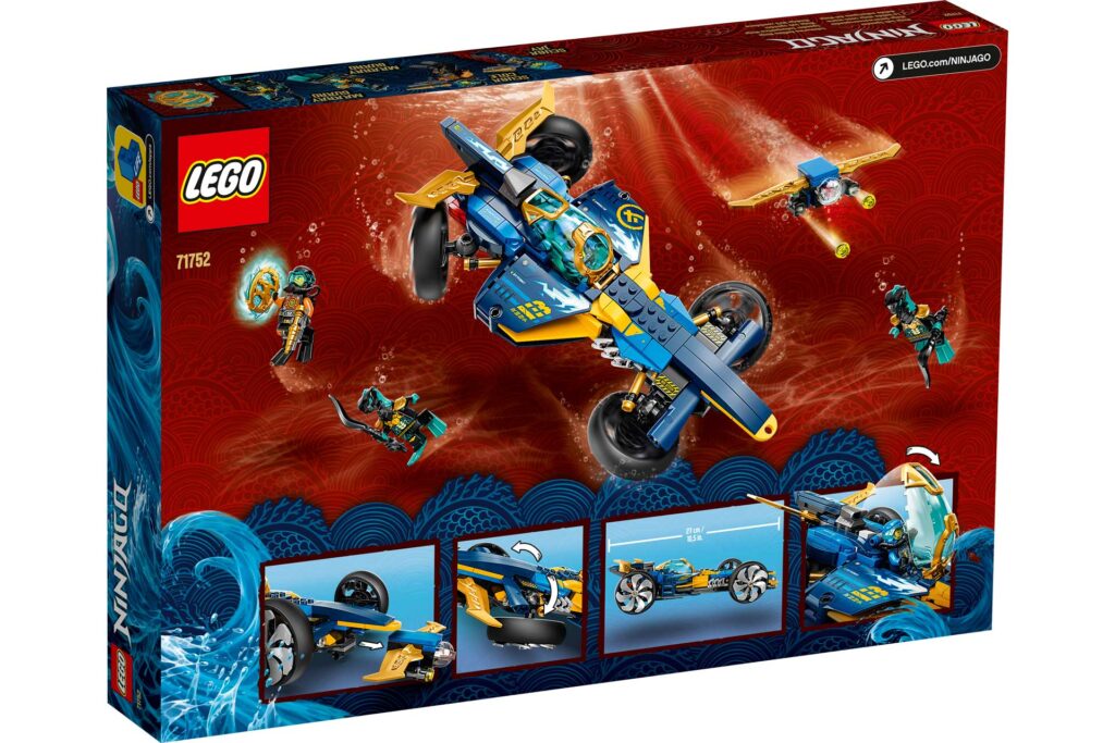 LEGO 71752 NINJAGO Ninja sub-speeder - Afbeelding 12