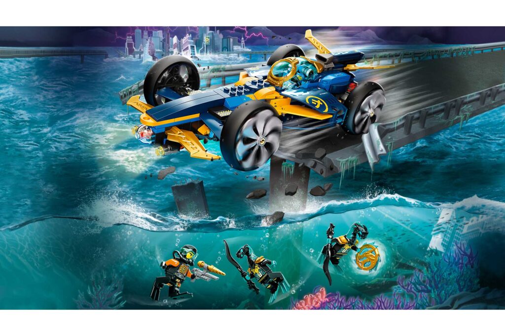LEGO 71752 NINJAGO Ninja sub-speeder - Afbeelding 8