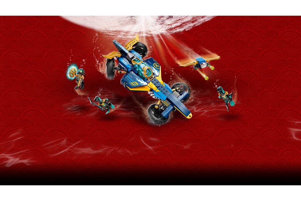 LEGO 71752 NINJAGO Ninja sub-speeder - Afbeelding 6