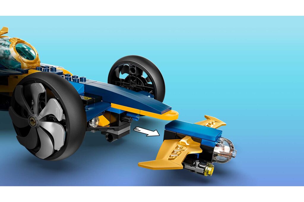 LEGO 71752 NINJAGO Ninja sub-speeder - Afbeelding 5