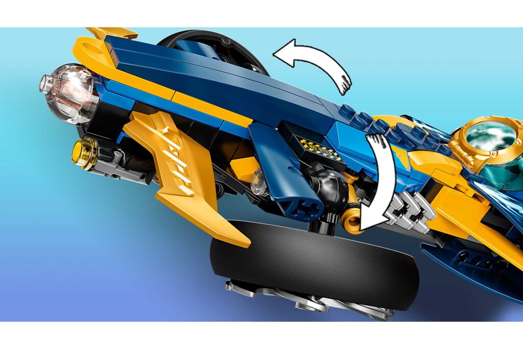 LEGO 71752 NINJAGO Ninja sub-speeder - Afbeelding 4
