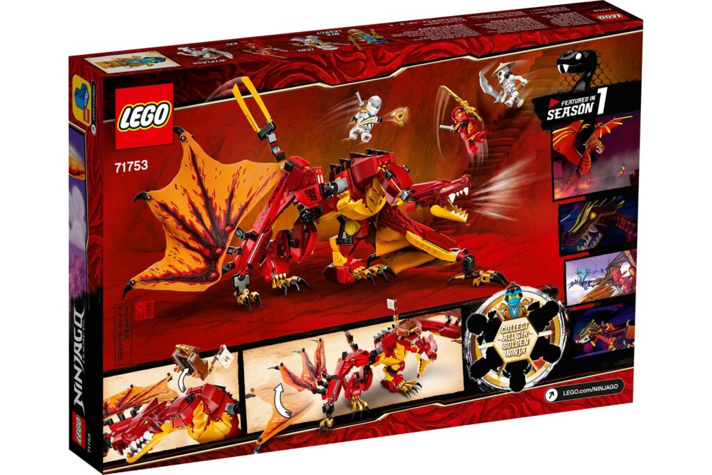 LEGO 71753 NINJAGO Vuurdraak aanval - Afbeelding 12