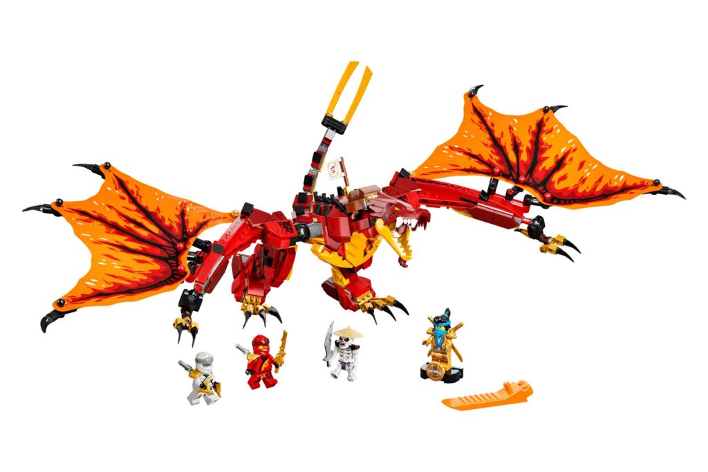 LEGO 71753 NINJAGO Vuurdraak aanval - Afbeelding 8