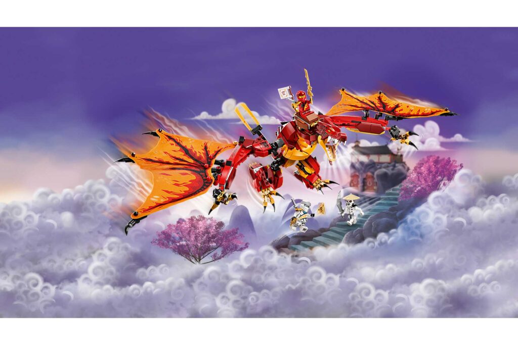 LEGO 71753 NINJAGO Vuurdraak aanval - Afbeelding 6