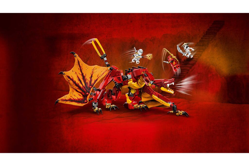 LEGO 71753 NINJAGO Vuurdraak aanval - Afbeelding 4
