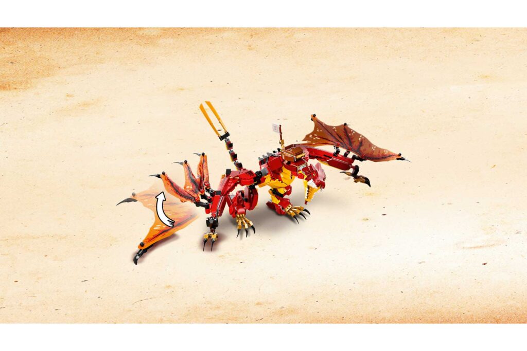 LEGO 71753 NINJAGO Vuurdraak aanval - Afbeelding 2